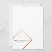 春フローラ水彩 |バプテスマ 招待状 (裏面)