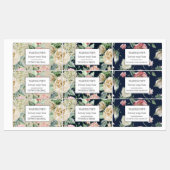 春フローラ石けんバー接着エレガント剤 ラベル (シート)