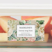 春フローラ石けんバー接着エレガント剤 ラベル (貼付)