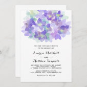 春フローラ結婚式招待状 招待状 (正面/裏面)