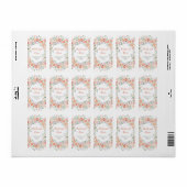 春フローラ結婚花 ラベル (フルシート)