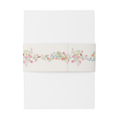 春フローラ腕モノグラ結婚ム病 招待状ベリーバンド (裏面例)