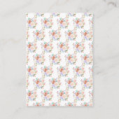 春フローラ花結婚花登録簿 エンクロージャーカード (裏面)