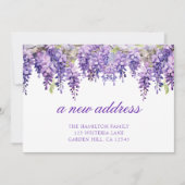 春フローラ藤の新しいアドレスのお知らせ 案内状 (正面)