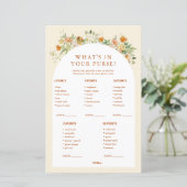 春フローラ財布の赤ちゃんシャワーの内容 (スタンド正面)