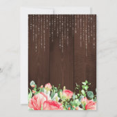 春フローラ赤面バラバーウッドsweet sixteen 招待状 (裏面)