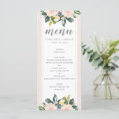 春フローラ赤面 |のメ結婚ニュー・カード メニュー (スタンド正面)