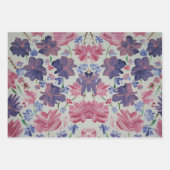 春フローラ類別包装紙 ラッピングペーパーシート (正面2)