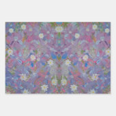 春フローラ類別包装紙 ラッピングペーパーシート (正面)