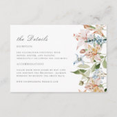 春フローラ エンクロージャーカード (正面)