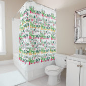 春フローラ シャワーカーテン (インサイチュ)