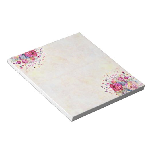 春フローラ ノートパッド (アングル)