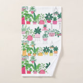 春フローラ バスタオルセット (ハンドタオル)