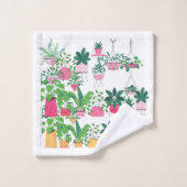 春フローラ バスタオルセット (ウォッシュタオル)