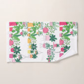 春フローラ バスタオルセット (ハンドタオル)