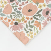 春フローラ フリースブランケット (角)