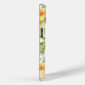 春フローラ&ブルーバードパステルイエロー名前をカスタムする Case-Mate iPhoneケース (裏面 / 右)