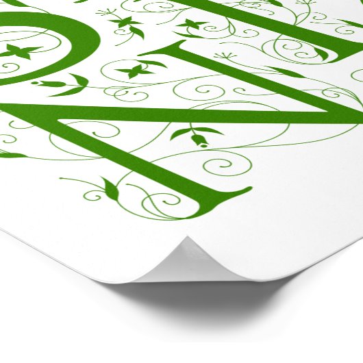 春フローラ ポスター (角)