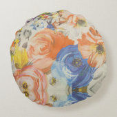 春フローラ ラウンドクッション (裏面)