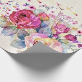 春フローラ ラッピングペーパー (角)