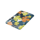 春フローリー:ヴィンテージフローラテクスチャ バスマット (アングル)