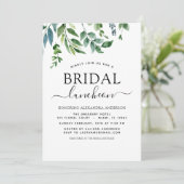 春ブライダルシャワーランチョングリーンリー 招待状 (スタンド正面)