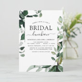 春ブライダルシャワールンチョングリーンリー招待状 招待状 (スタンド正面)