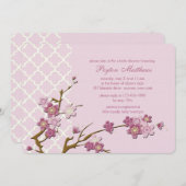 春ブラウス招待状 招待状 (正面/裏面)