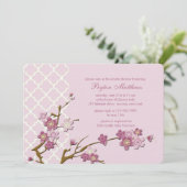 春ブラウス招待状 招待状 (スタンド正面)