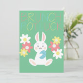 春ブランチ招待状 招待状 (スタンド正面)