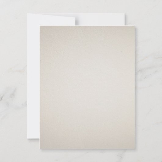 春ブルーバードウェディングRSVP 出欠カード (裏面)