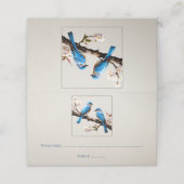 春ブルーバード披露宴 プレイスカード (外部開封)