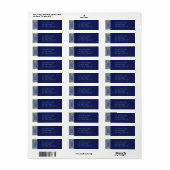 春ブルーボンネット ラベル (フルシート)