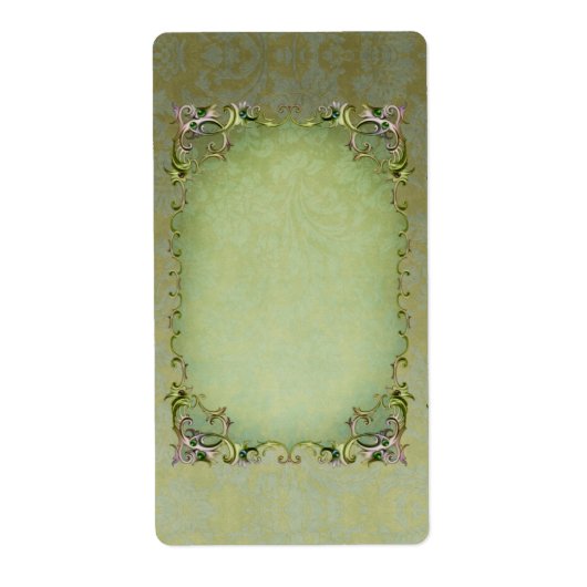 春ブロケード薬用ラベル ラベル (正面)