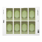 春ブロケード薬用ラベル ラベル (フルシート)