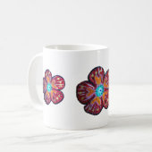 春ブロッサムスケッチ325 mlクラシックホワイトマグ コーヒーマグカップ (正面左)