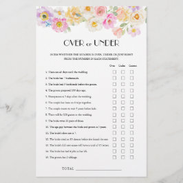 春ブロッサムブライダルシャワーオーバー試合中