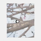 春ブロッサムミディアムフリースブランケット フリースブランケット (正面)