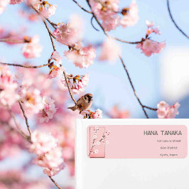 春ブロッサム – 桜-モノグラムの ラベル