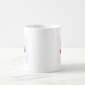 春ブーケとチューリップと水仙コーヒーマグ コーヒーマグカップ (中央)