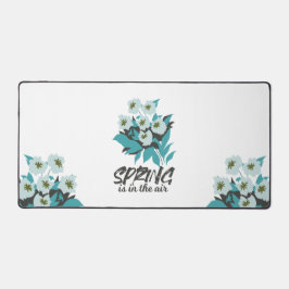 春ブーケチャーム-春は空気フローラ デスクマット