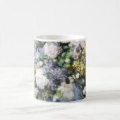 春ブーケバイピエールルノアールヴィンテージ花 コーヒーマグカップ (中央)