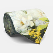 春ブーケバイピエールルノアールヴィンテージ花 ネクタイ (ロール)