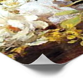 春ブーケバイルノアールファインアートプリント ポスター (角)