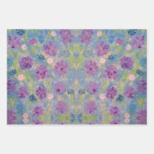 春ブーケフローラ包装紙 ラッピングペーパーシート (正面3)