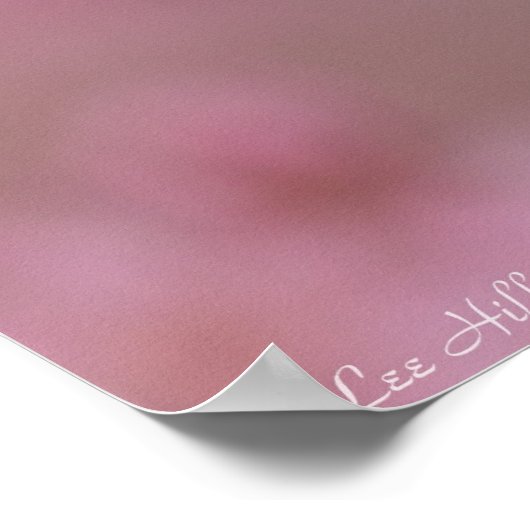 春ブーケ日本のさくらんぼブロッサムポスター ポスター (角)