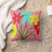 春ブーケ クッション (ブランケット)