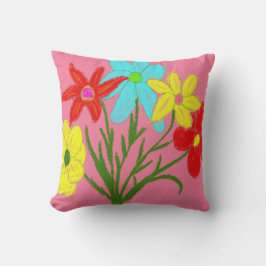 春ブーケ クッション
