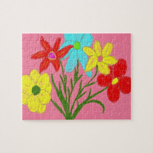 春ブーケ ジグソーパズル (横)
