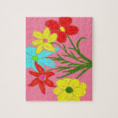 春ブーケ ジグソーパズル (縦)